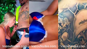 Andressa Urach e Anão Pistolinha