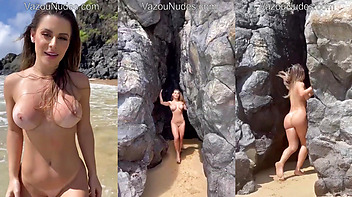 Vazou Aricia Silva Pelada Na Praia