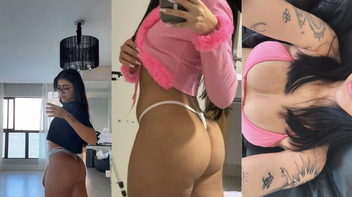 Beca Barreto influenciadora do Tiktok rebolando gostoso