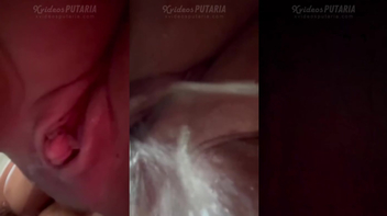 Pornô da Stephanie Silveira dando a bucetinha de quatro para o novinho